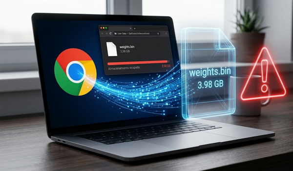 Google Chrome y la IA oculta: el modelo de 4 GB que se instala sin aviso claro