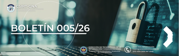 BOLETÍN 005/26